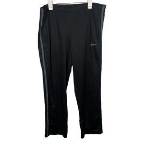 Nike Dri-Fit Black Straight Leg Activewear Pants